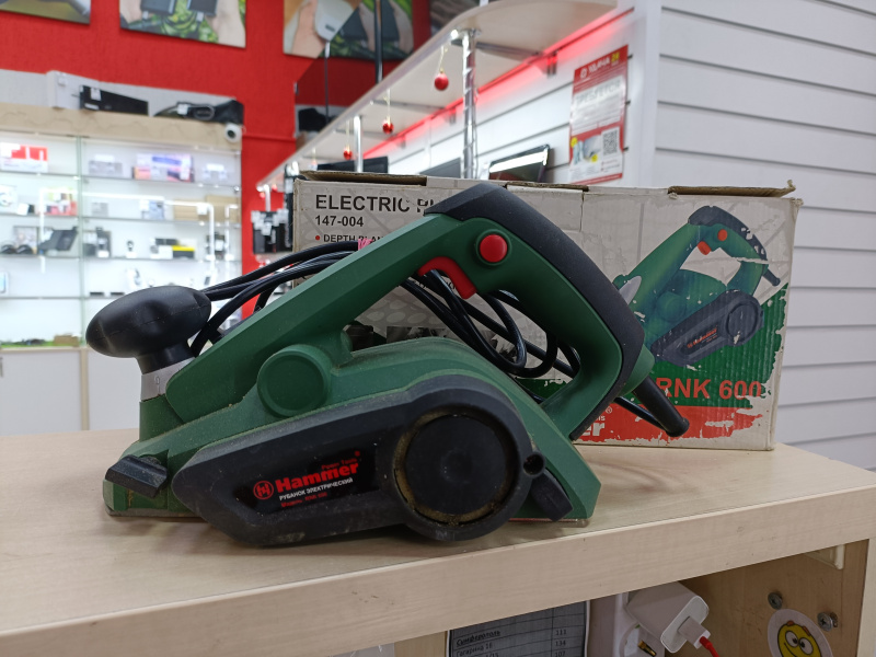Электрорубанок hammer rnk 600